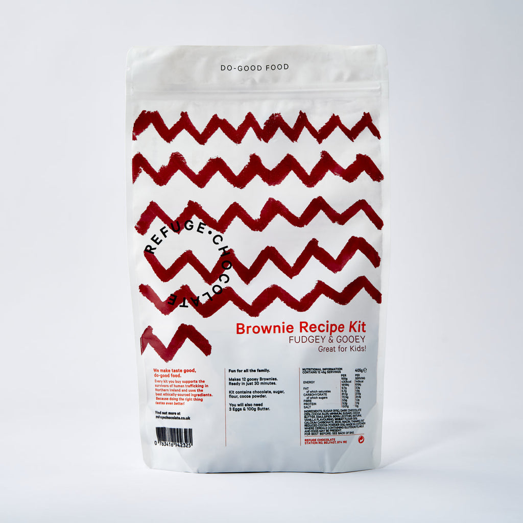 Refuge Best Brownies in the World Recipe Kit-Refuge Hot Chocolate-Basalt and Oak
