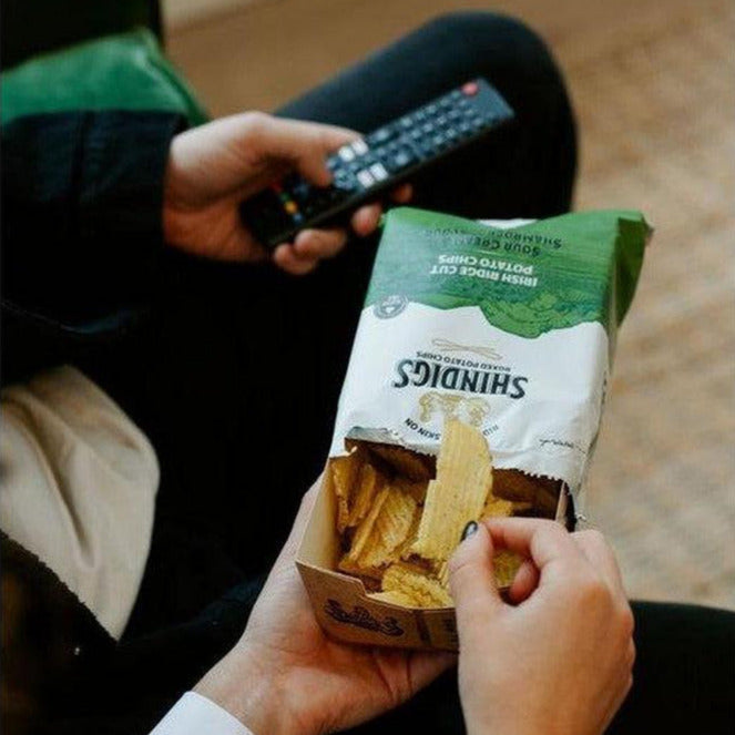 Shindigs Irish Ridge Cut Potato Crisps-Shindigs-Basalt and Oak