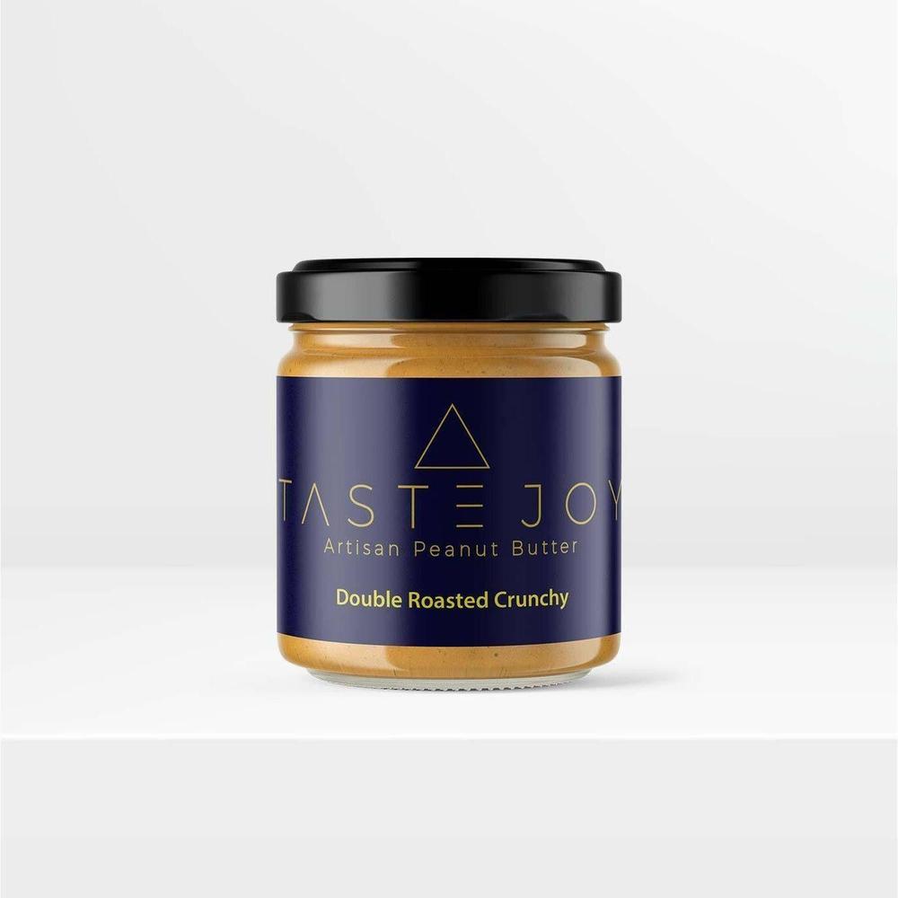 Taste Joy Double Roasted Crunchy Peanut Butter (190g)-Taste Joy-Basalt and Oak