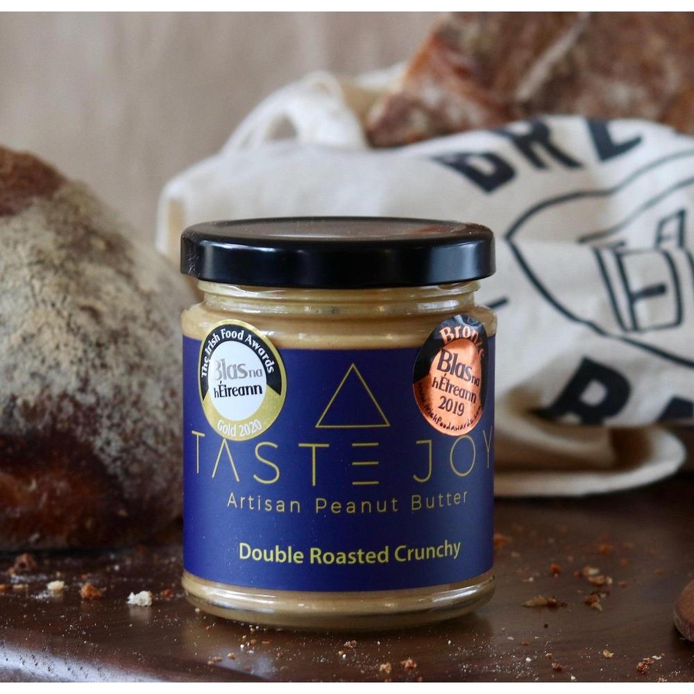 Taste Joy Double Roasted Crunchy Peanut Butter (190g)-Taste Joy-Basalt and Oak
