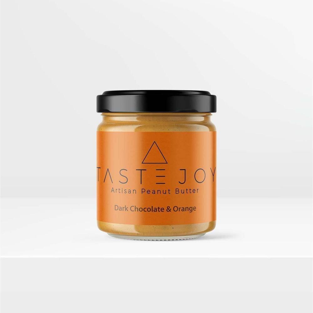 Taste Joy Double Roasted Dark Chocolate and Orange Peanut Butter (190g)-Taste Joy-Basalt and Oak